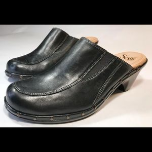 Sofft slip, leather shoes